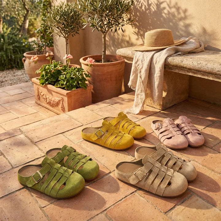 Nathalie | Komfort Slip-On Sandaler