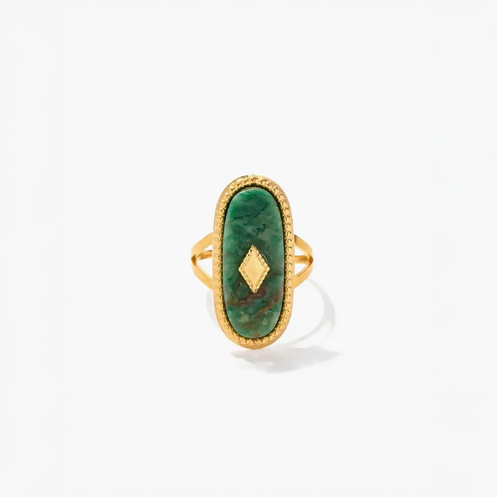 Améline | Anel Elegante com Pedras Finas