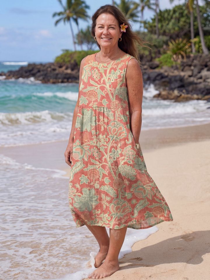 Maui | Vestido Midi de Praia
