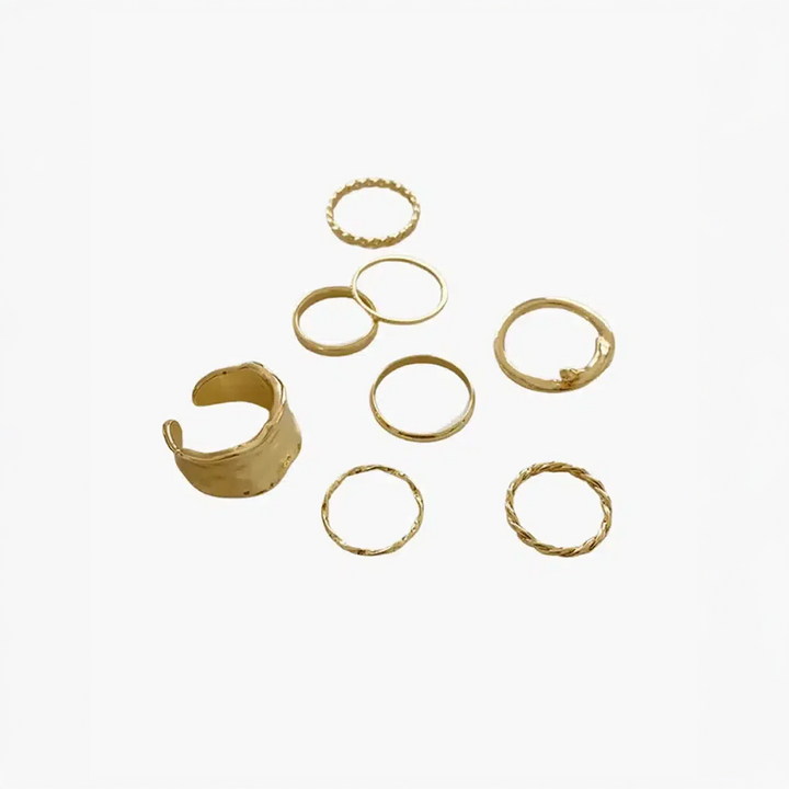 Lorienna | Juego de Anillos Minimalistas y Elegantes