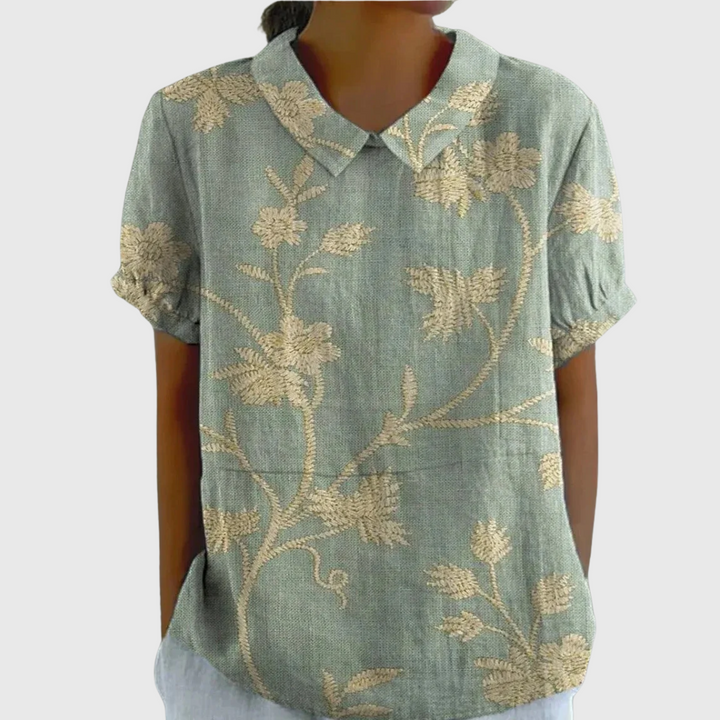 Emma | Blusa Floral para o Dia a Dia