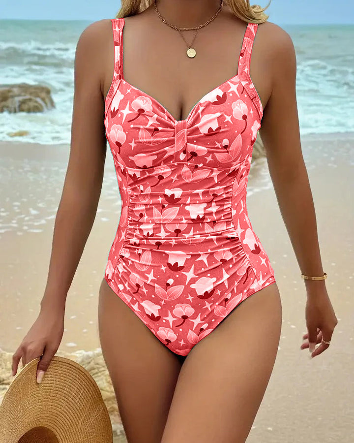 Frida | Bañador de una pieza con tirantes estampados