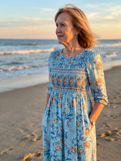 Halia | Meadow Gather Midi-kjole