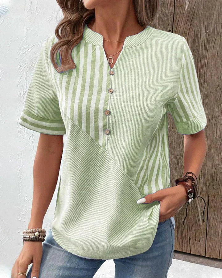 Lila | Blusa Listrada Macia