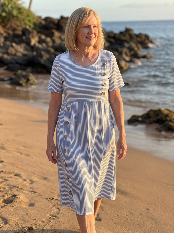 Anela | Vestido Midi Harbor