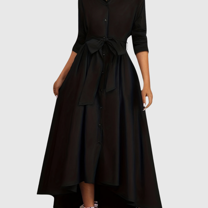 LIVIENNE | Elegant maxikjole med knapper foran