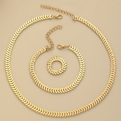 Set de joyería minimalista 3 en 1