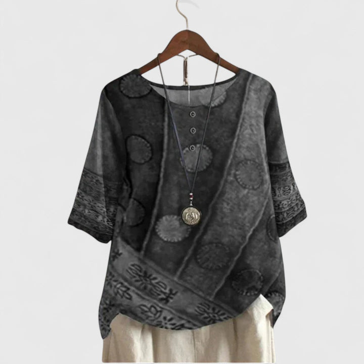 Auralie | Blusa Bohemia Elegante