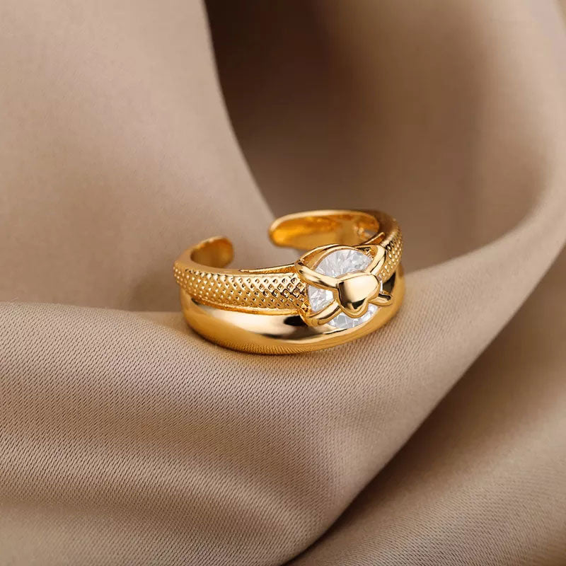 Melaniquee | Anillo de Oro 18K