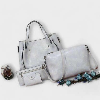 Olivia - Juego de 4 bolsos vintage