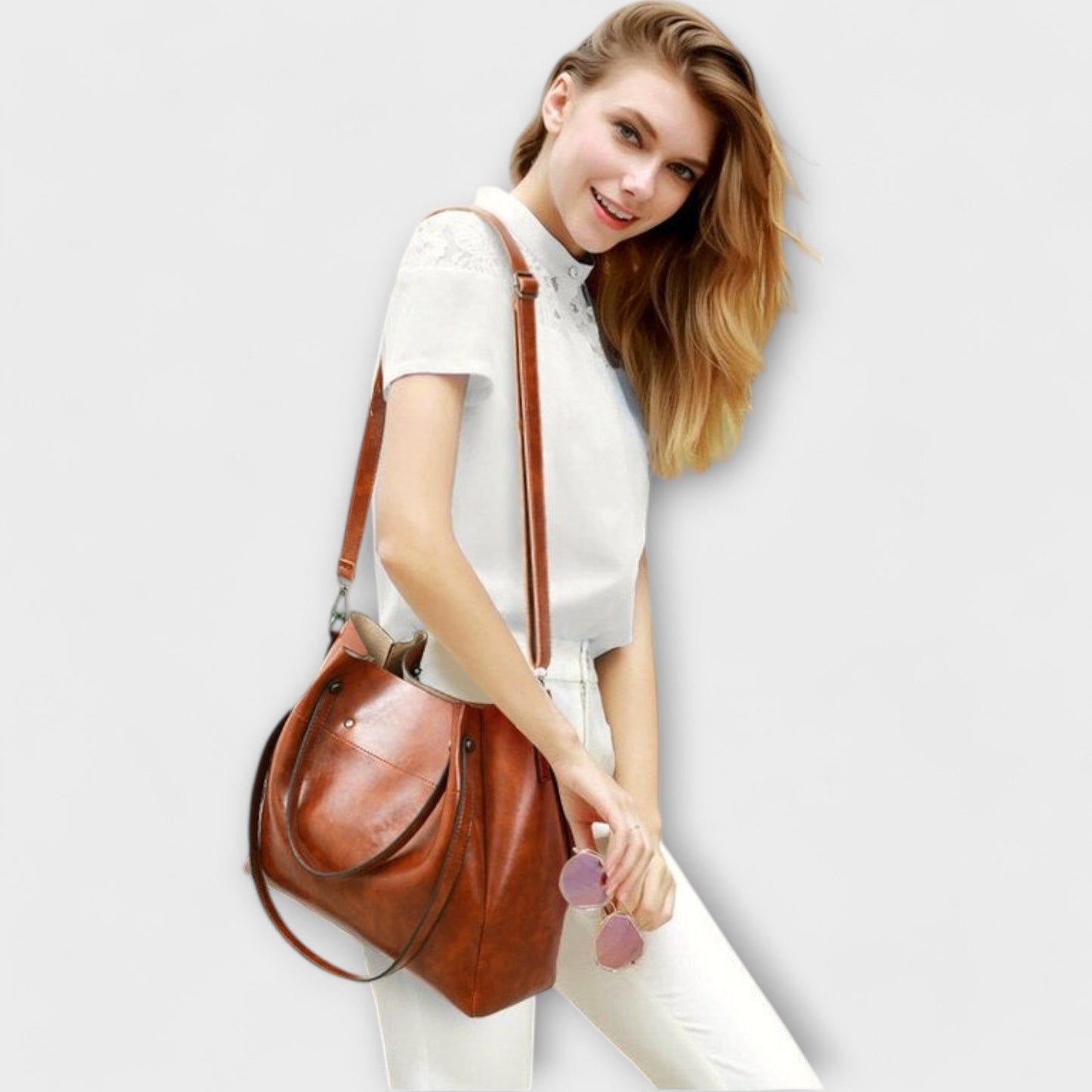 Olivia - Juego de 4 bolsos vintage