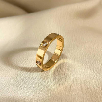 Gelsomina Ravetti-ring | Hvidguld