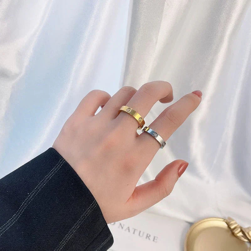 Gelsomina Ravetti-ring | Hvidguld