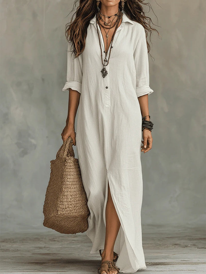 WILLOW | Vestido Maxi Sin Esfuerzo Silueta Favorecedora Uso Diario Versátil