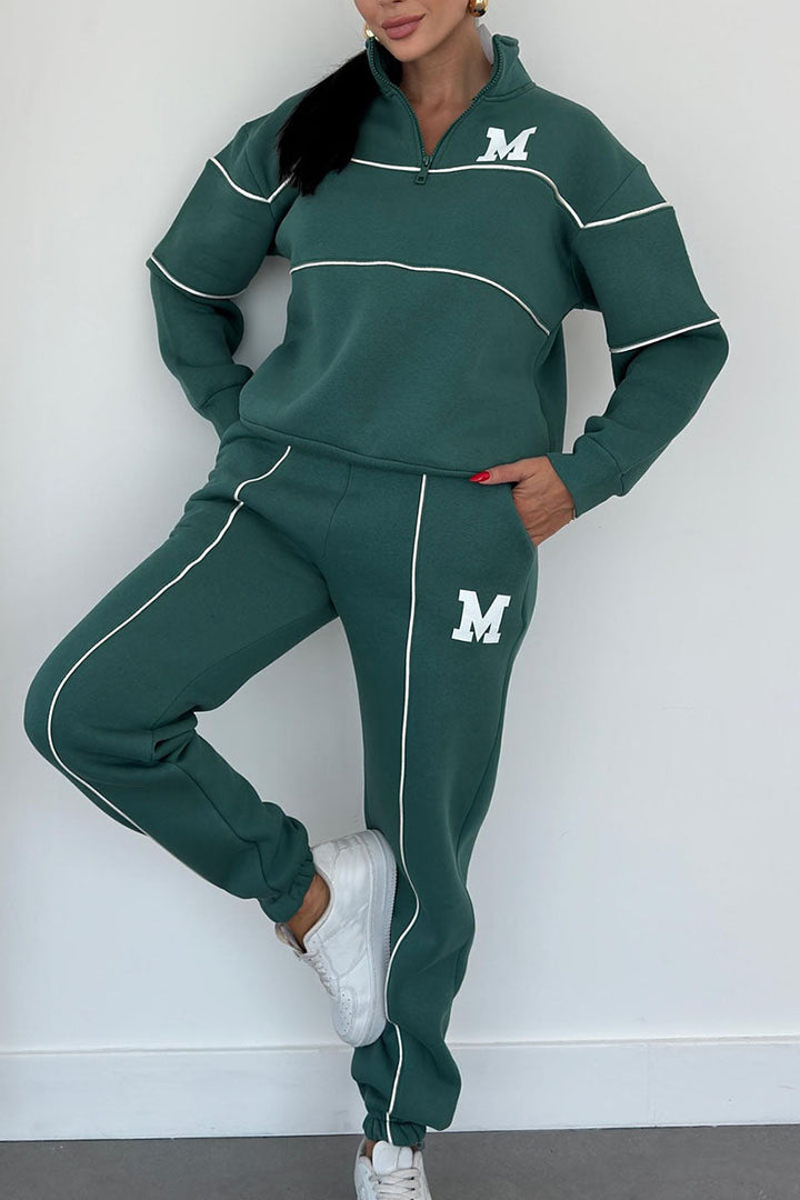 Thalynnae | Conjunto cómodo de suéter y pantalones