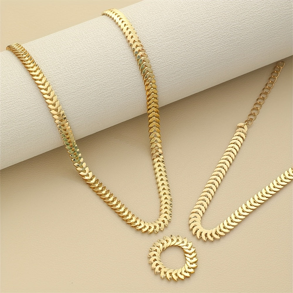 Set de joyería minimalista 3 en 1