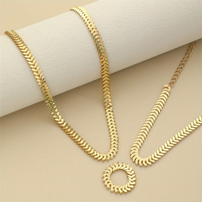 Set de joyería minimalista 3 en 1