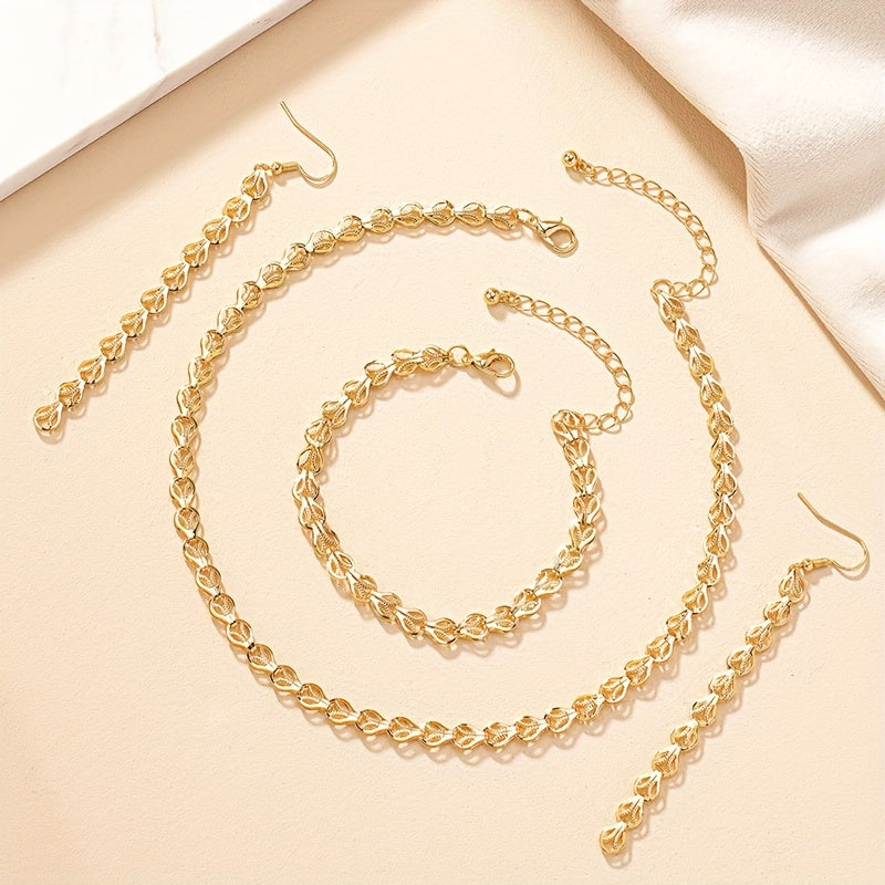 Conjunto de Joias Elegante com 3 Peças