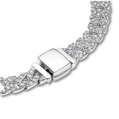 Cuban Moissanite Bracelet