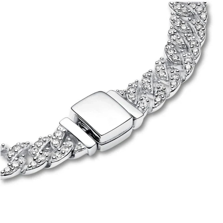 Pulseira de Moissanita Cubana