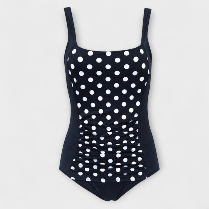 Traje de baño acolchado retro