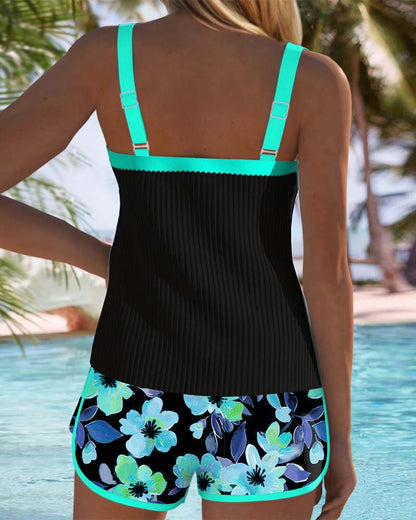 Laluna | Elegantes zweiteiliges Tankini-Set
