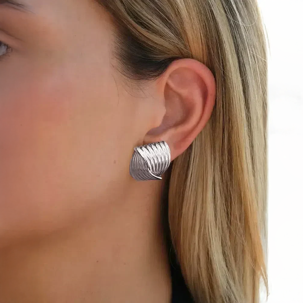 Théliane | Geometrische Ohrringe mit markantem Stil