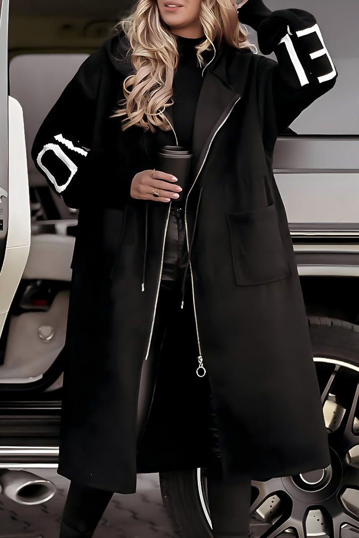 Roseanne – Eleganter Kapuzen-Coatigan