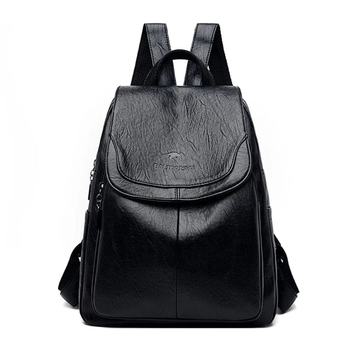 Eda | Mochila de Couro Antifurto