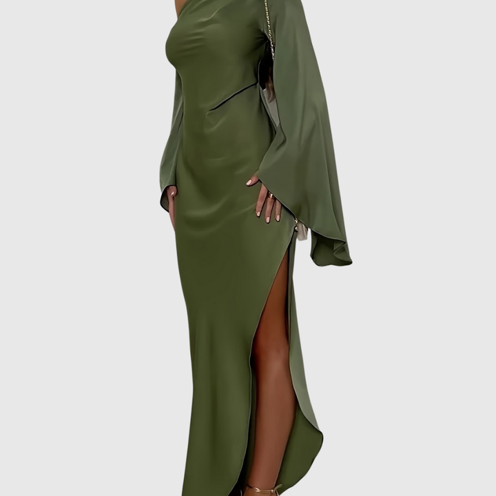 ALYNE | VESTIDO DE NOCHE ELEGANTE DE UN HOMBRO