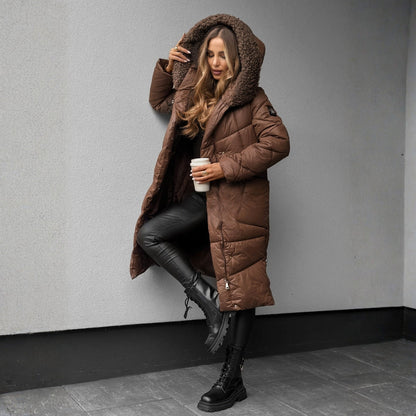 Tahlia – Abrigo acolchado con capucha