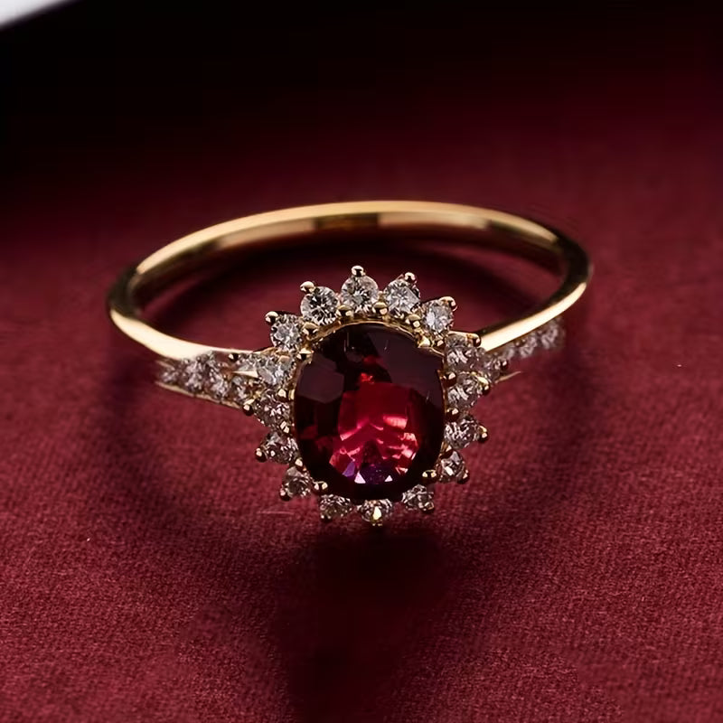 Kejserinde Red Ring | Guld