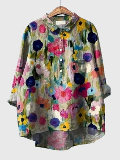 Valeria™ - Bluse med blomsterprint