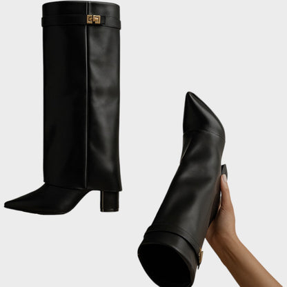 Luna | Botas altas de cuero