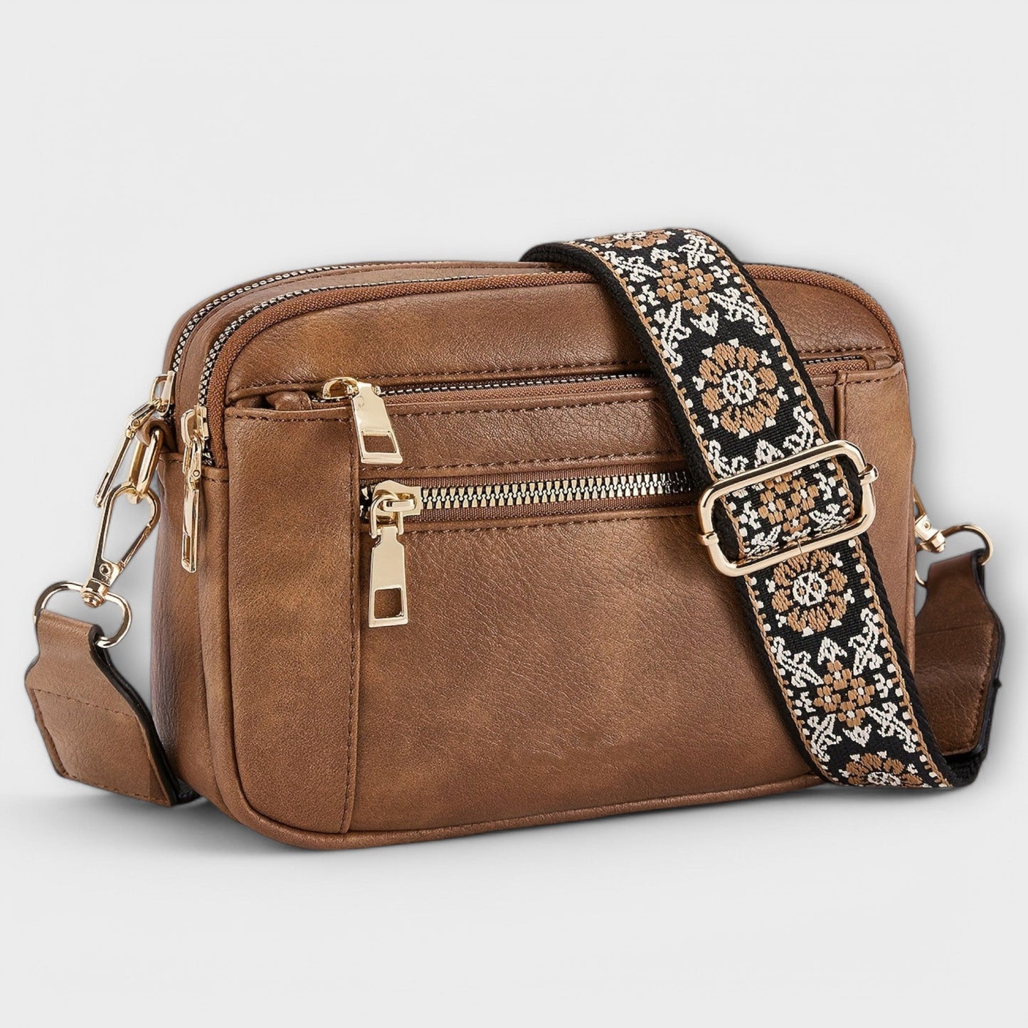 Elain - bolso bandolera de cuero vegano