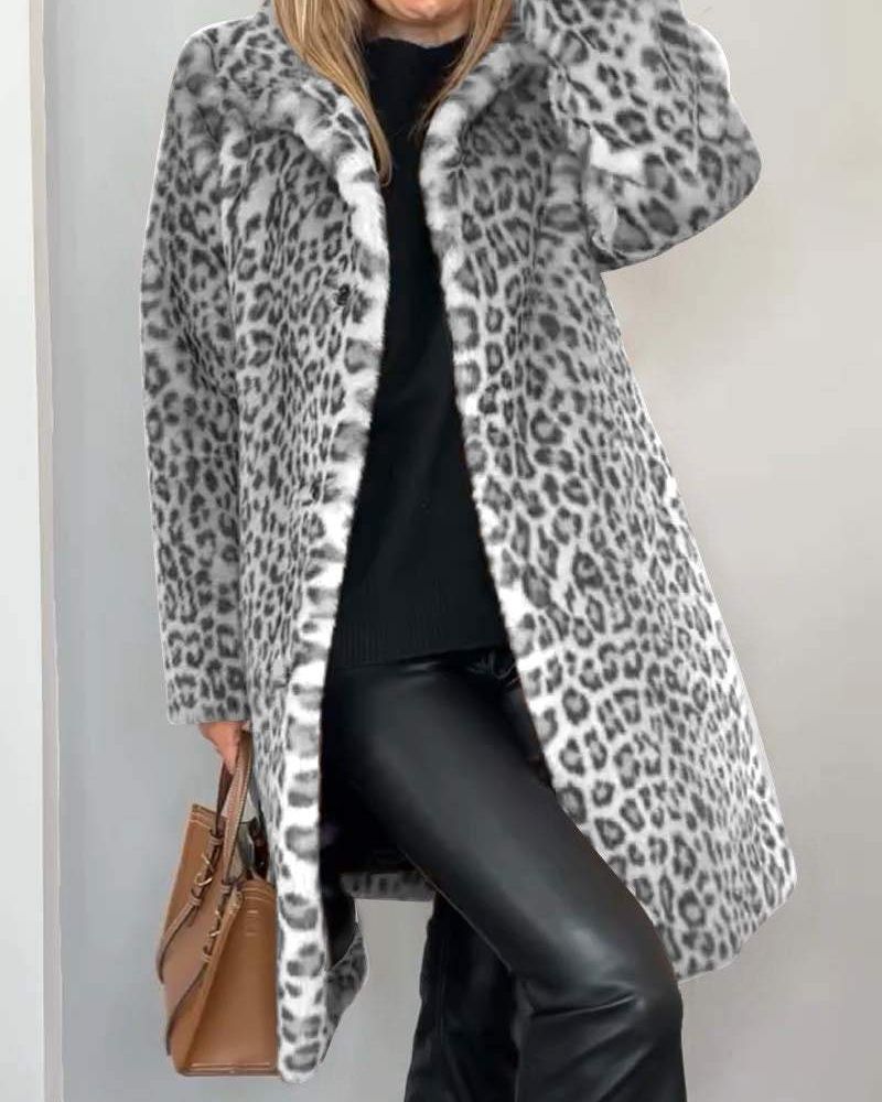 Mariotte - Elegant Leopardfrakke
