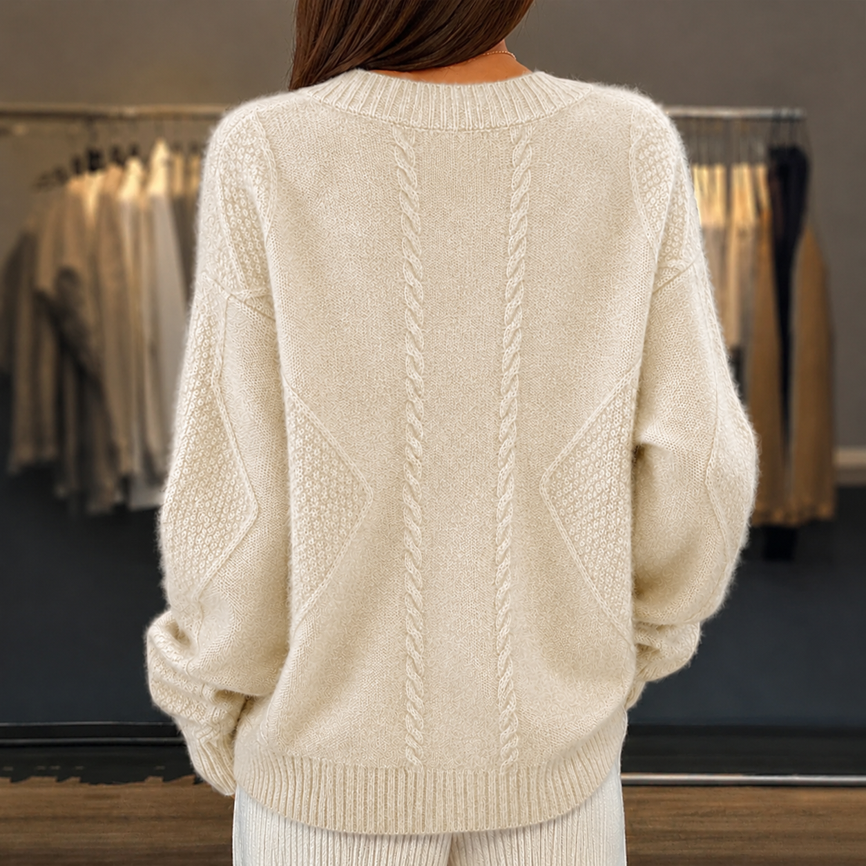 Stephanie-Strick-Cardigan | Kuschelige Lagen-Liebe für Damen