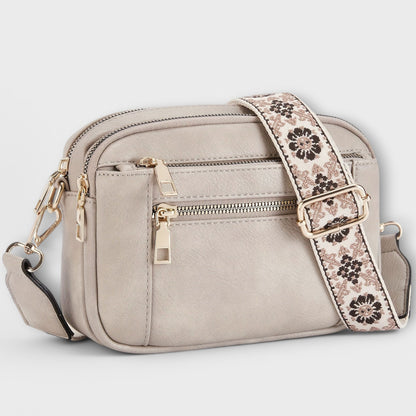 Elain - bolso bandolera de cuero vegano
