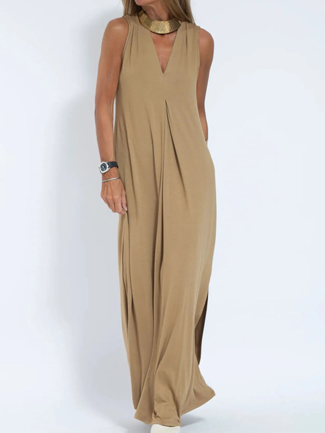 Ariella | Maxikleid mit V-Ausschnitt