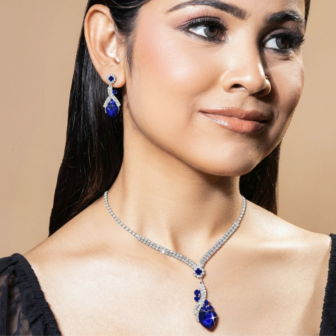 PREMIUM ZIRCONIA JEWELLERY SET