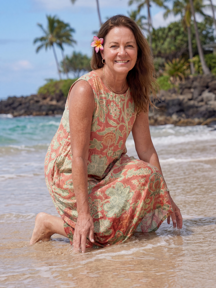 Maui | Vestido Midi de Praia