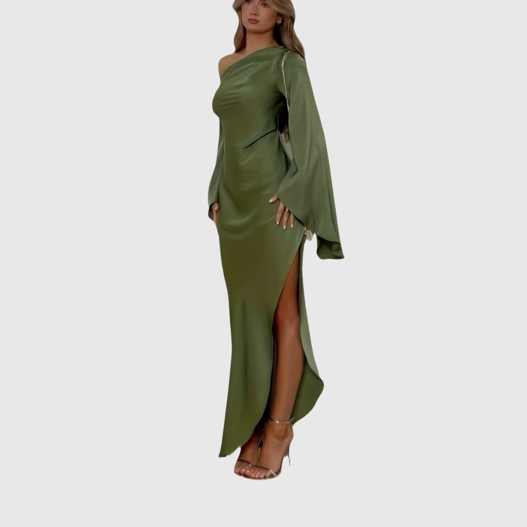 ALYNE | VESTIDO DE NOCHE ELEGANTE DE UN HOMBRO