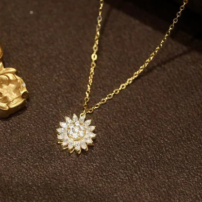 Collar Fortuna Stellaris | Oro blanco