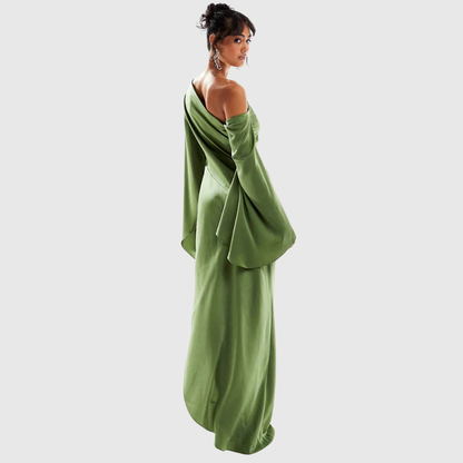 ROSALINE | SATIN FLOW MAXIKJOLE