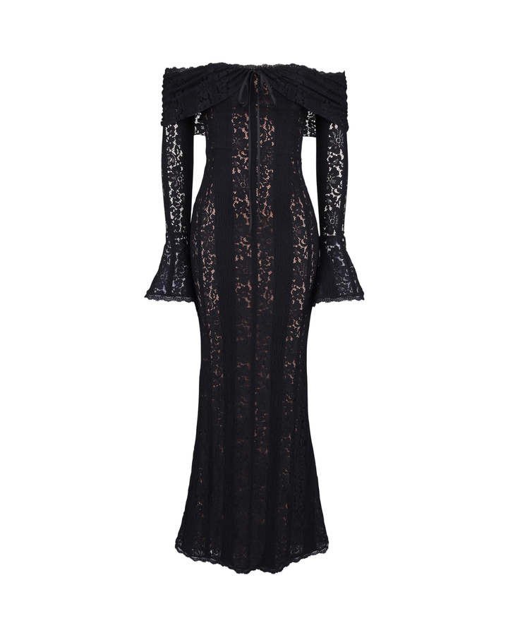 ALESSANDRA | Kleid mit Kristall-Pailletten
