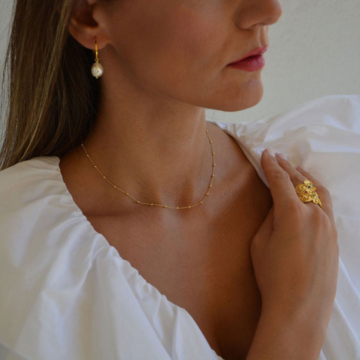 Jaurelynn | Collar de Oro 18K