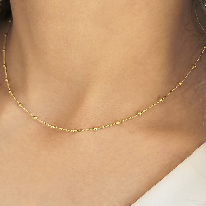 Jaurelynn | Collar de Oro 18K