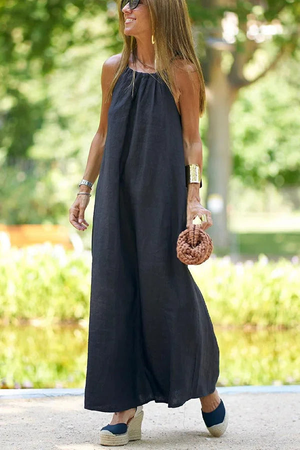 Marina | Halter Maxi-kjole