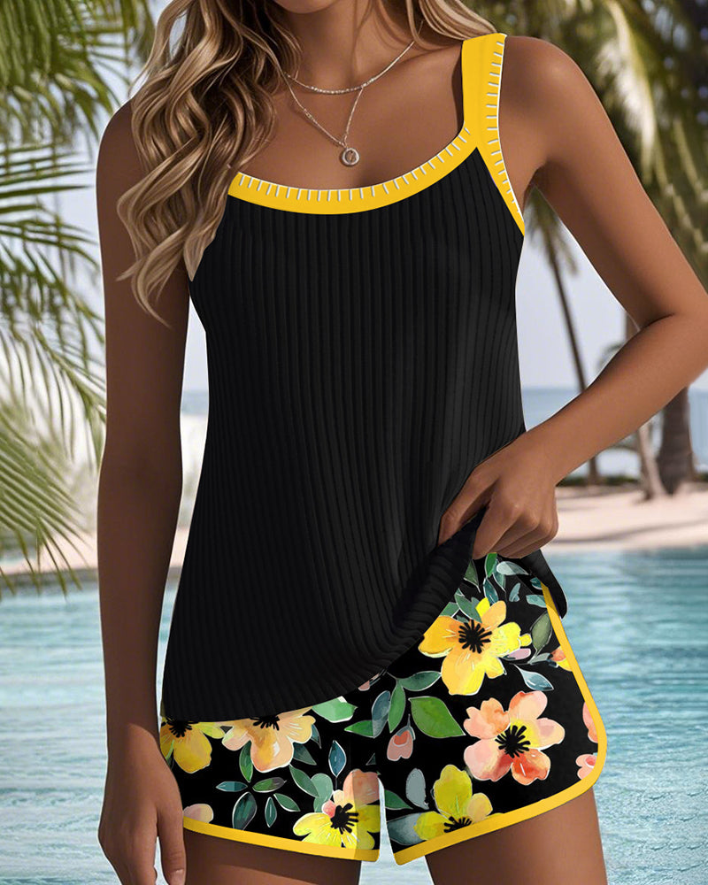 Laluna | Elegantes zweiteiliges Tankini-Set