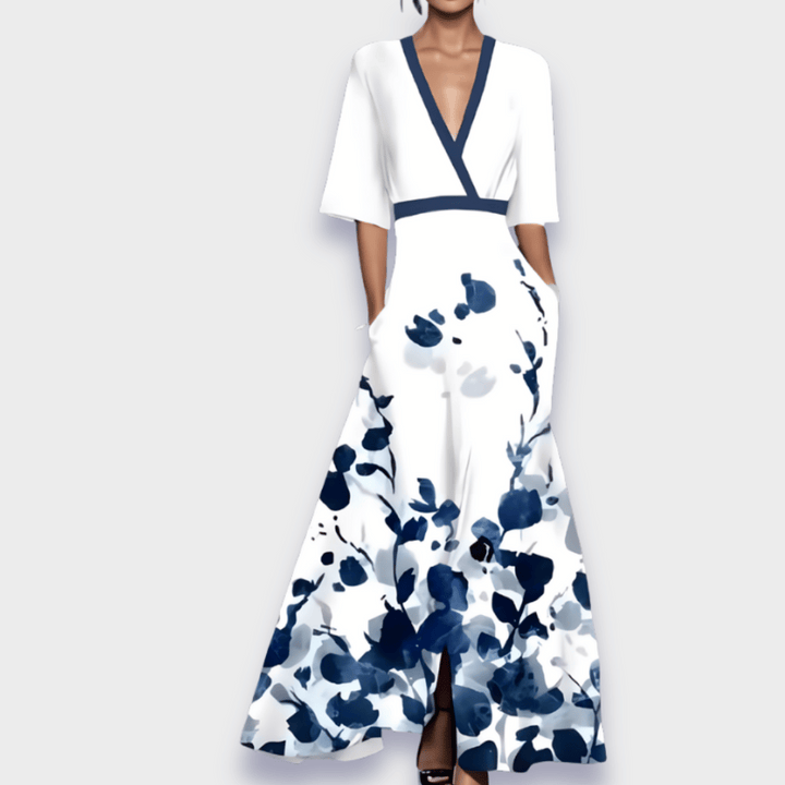 Chloe | Elegant blomsterkjole